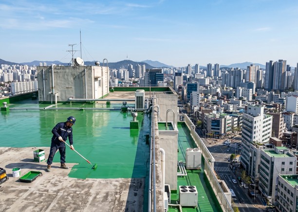 울산북 옥상방수